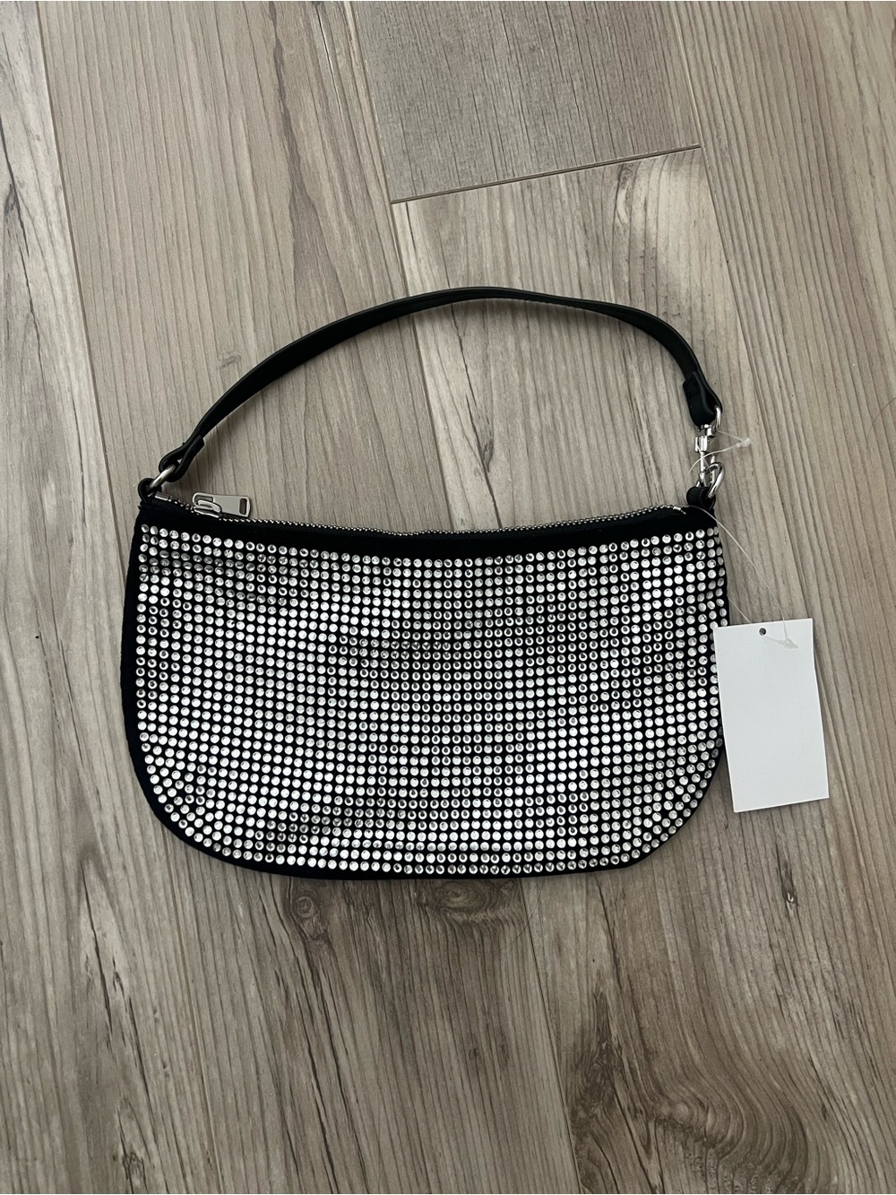 H&M Black sequins bag NWT